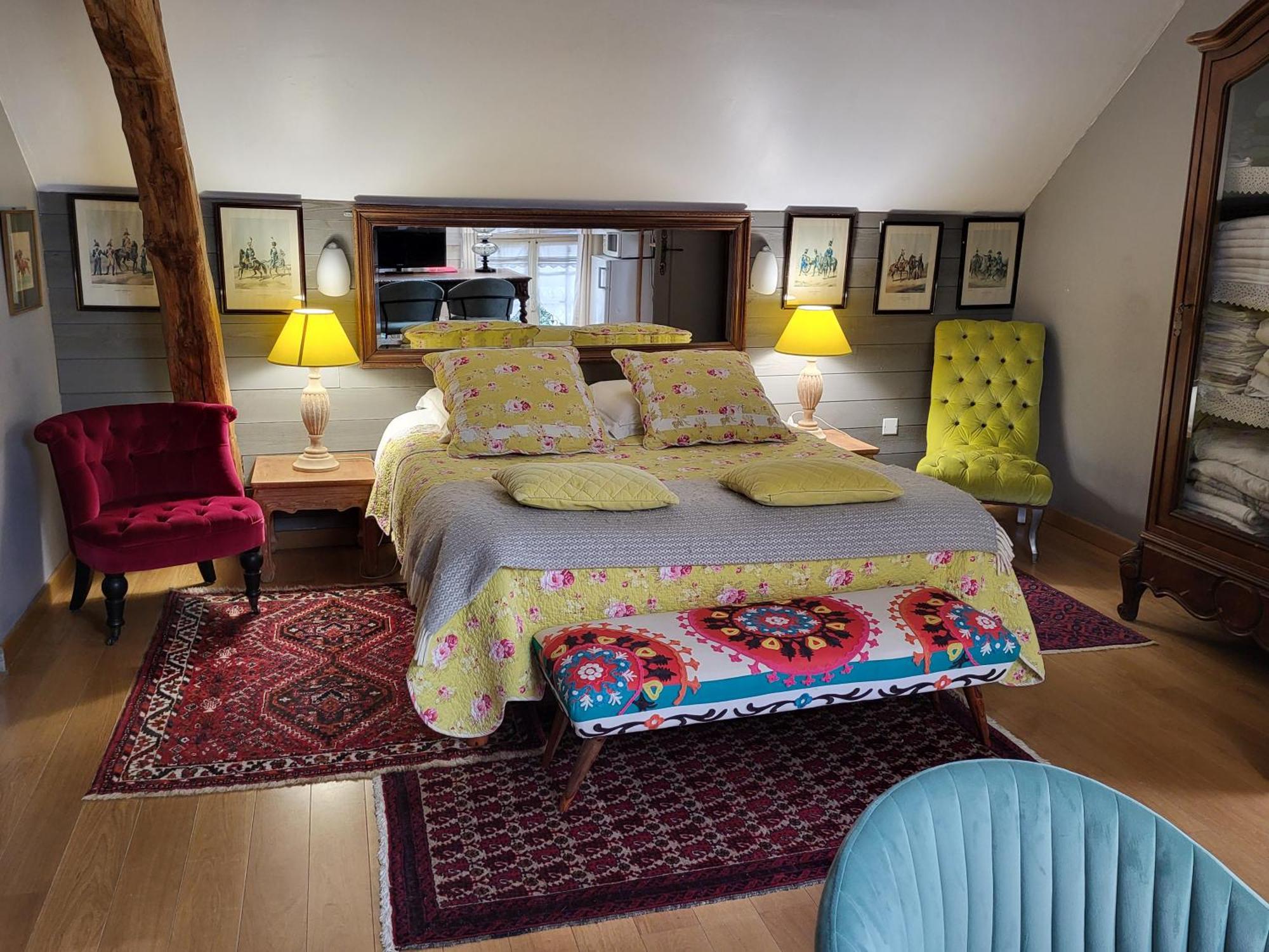 Les Glycines Bed & Breakfast Ury Екстериор снимка